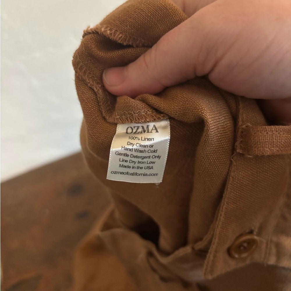 Ozma Linen Trouser Pants - Picture 4 of 4